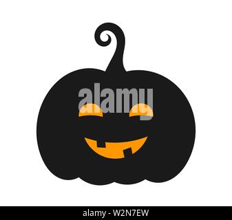 Jack o lantern Simple vector icon Stock Vector Image & Art - Alamy