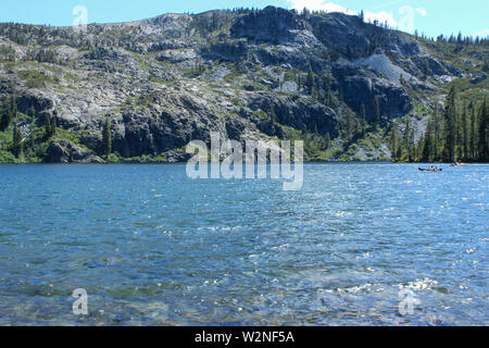 Beautiful lake in Shasta County, California, USA Stock Photo
