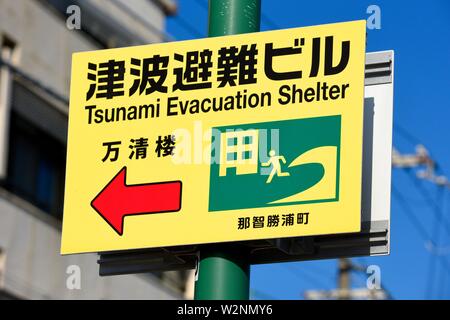 Tsunami evacuation japan