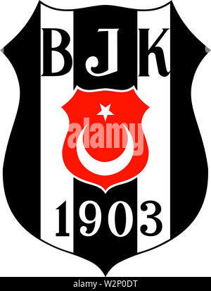 Besiktas JK Istanbul ,Turkey Football Club Soccer Pin Badge Enamel