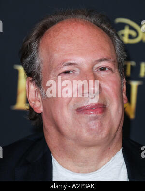 Hollywood, United States. 09th July, 2019. HOLLYWOOD, LOS ANGELES, CALIFORNIA, USA - JULY 09: Hans Zimmer arrives at the World Premiere Of Disney's 'The Lion King' held at the Dolby Theatre on July 9, 2019 in Hollywood, Los Angeles, California, United States. (Photo by Xavier Collin/Image Press Agency) Credit: Image Press Agency/Alamy Live News Stock Photo