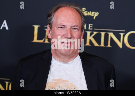 HOLLYWOOD, LOS ANGELES, CALIFORNIA, USA - JULY 09: Hans Zimmer arrives at the World Premiere Of Disney's 'The Lion King' held at the Dolby Theatre on July 9, 2019 in Hollywood, Los Angeles, California, United States. (Photo by Xavier Collin/Image Press Agency) Stock Photo