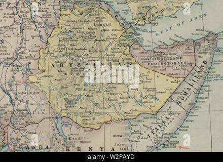 Map of Africa : and adjoining portions of Europe and Asia , Africa ...