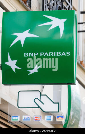 BNP Paribas bank, Paris, Ile-de-France, France Stock Photo