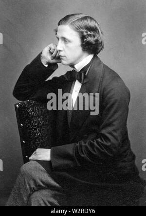 LEWIS CARROLL - Charles Dodgson (1832-1898) English novelist, poet, mathematician