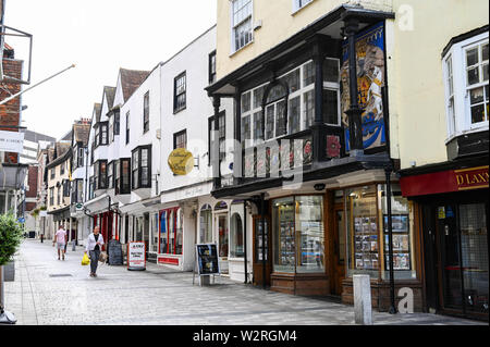 Maidstone Kent UK - Bank Street Stock Photo