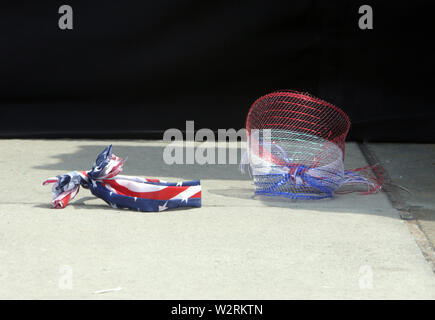 New York, New York, USA. 10th July, 2019. Atmosphere during the 2019 FIFA Women's World Cup Celebration held at New York City Hall Plaza on July 10, 2019 in New York City. Credit: Mpi43/Media Punch/Alamy Live News Stock Photo