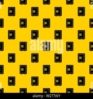 Safety deposit box pattern vector Stock Vector