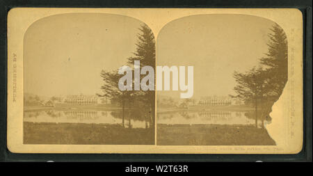 Crawford House, White Mtn Notch, by Weller, F G (Franklin G),, 1833-1877 Stock Photo