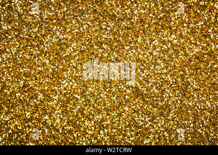 Gold glitter texture background Stock Photo
