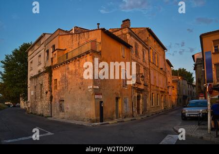 Arles in France is a Medieval City and the World Capital of Photography Stock Photo