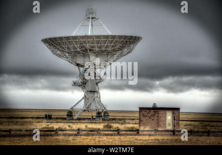 VLR Radio Telescope Stock Photo
