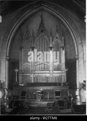 First Presbyterian Church of Chicago, Indiana Avenue and 21st Street, interior Stock Photo