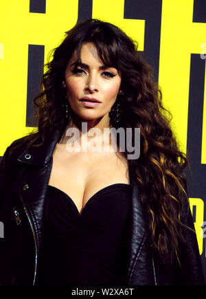 Sarah Shahi at the 20th Century Fox's World Premiere of "Stuber". Held