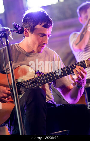 Bergen, Norway - June 13th, 2019. The English singer and songwriter Charlie Cunningham performs a live concert during the Norwegian music festival Bergenfest 2019 in Bergen. (Photo credit: Gonzales Photo - Jarle H. Moe). Stock Photo