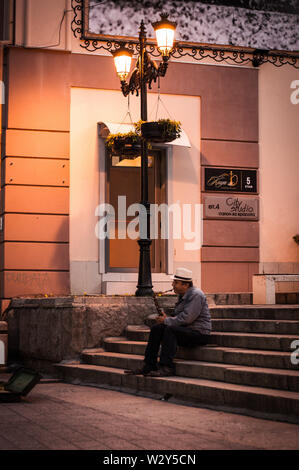 A man on the street Stock Photo