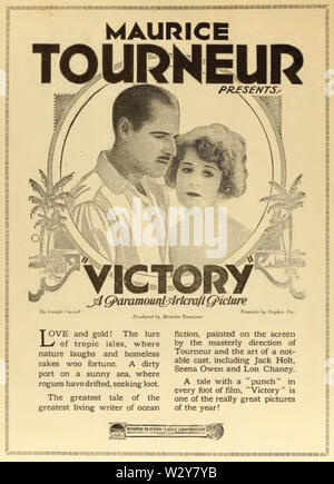 Maurice Tourneur Victory Film Daily 1919 Stock Photo