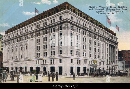 National Metropolitan Bank, Washington, DC 1910s Stock Photo