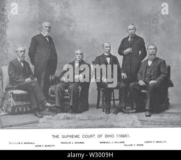 Ohio Supreme Court (1895) Stock Photo