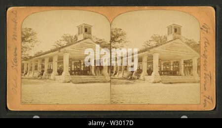 Old Slave Market St Augustine, Fla, from Robert N Dennis collection of stereoscopic views Stock Photo