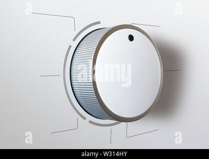Control panel of washing machine Stock Photo