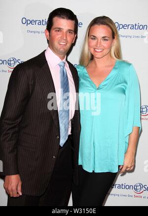 Donald Trump Jr. & wife Vanessa 2010 Photo By Michael Ferguson/CelebrityArchaeology.com Stock Photo