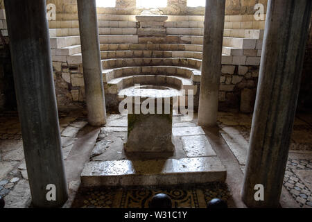 Altar of the Church of St. Nicholas the Baptist miracle worker in Demre, Turkey Stock Photo