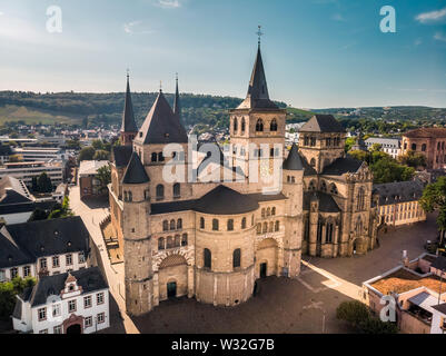 Roman Catholic church in Trier Rhineland-Palatinate, Germany. Stock Photo