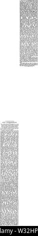 Susannah Lattin (1848-1868) on September 4, 1868 in the Commercial Advertiser The Amity Street Case Inquest on the Body of Miss Susan Lattin Stock Photo