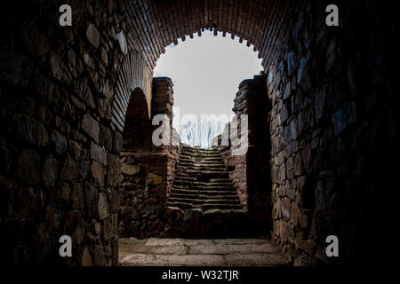 The Roman ruins of Archaeological Ensemble of Mérida, Spain Stock Photo