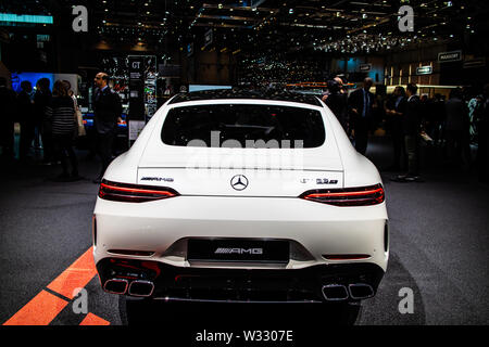 Geneva Switzerland March 19 White Mercedes Amg Gt 63 S 4matic Coupe V8 Biturbo Geneva International Motor Show Produced By Mercedes Benz Stock Photo Alamy Geneva Switzerland March 19 White Mercedes Amg Gt 63 S 4matic Coupe V8 Biturbo Geneva International Motor Show Produced By Mercedes Benz Stock Photo Alamy