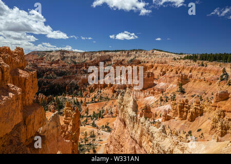 Hoodoo rock formations at Bryce Canyon National Park, Utah, United States of America Stock Photo
