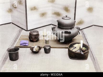 https://l450v.alamy.com/450v/w33d6a/1900s-japan-japanese-tea-ceremony-utensils-tea-ceremony-chadogu-utensils-this-image-comes-from-the-ceremonial-tea-observance-in-japan-published-in-1907-meiji-40-by-photographer-kozaburo-tamamura-and-later-by-teijiro-takagi-13-of-14-20th-century-vintage-collotype-print-w33d6a.jpg