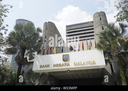 Bank Negara Malaysia (Central Bank Of Malaysia) Building, Kuala Lumpur ...