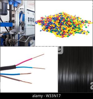 electrician tools and accessories Stock Photo