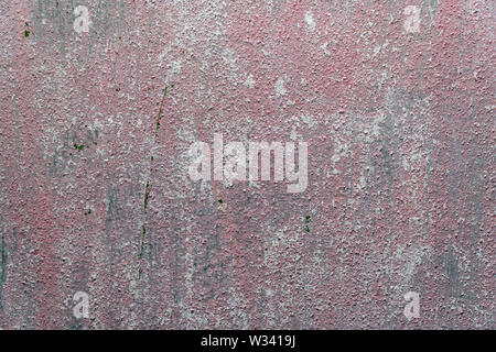 Texture of old reddish grey cement wall Stock Photo