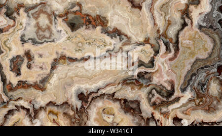 Multicolor Onyx tile. Background texture for design. 2d illustration Stock Photo