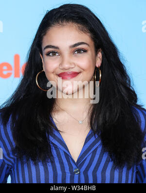 Laurie Hernandez arrives at the Kids' Choice Awards at The Forum on ...