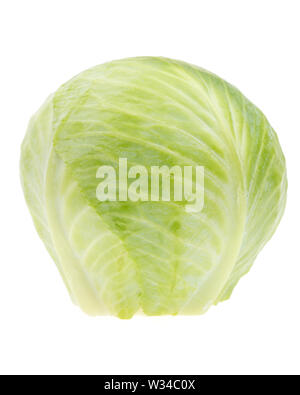Cabbage isolated on white background Stock Photo
