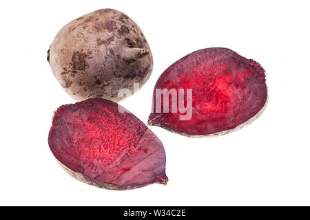 Beetroot isolated on white background Stock Photo