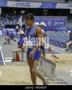 Naples, CAMPANIA, ITALY. 12th July, 2019. Naples Universiade Athletics.At the San Paolo di Napoli the athletics competitions for the 2019 Universiade took place Credit: Fabio Sasso/ZUMA Wire/Alamy Live News Stock Photo
