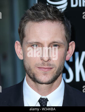 Hollywood, United States. 11th July, 2019. HOLLYWOOD, LOS ANGELES, CALIFORNIA, USA - JULY 11: Actor Jamie Bell arrives at the Los Angeles Special Screening Of A24's 'Skin' held at ArcLight Hollywood on July 11, 2019 in Hollywood, Los Angeles, California, United States. (Photo by Xavier Collin/Image Press Agency) Credit: Image Press Agency/Alamy Live News Stock Photo