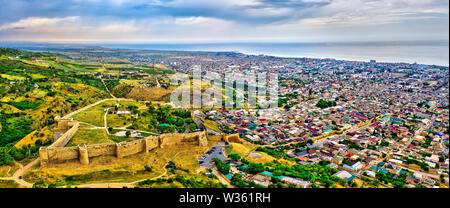 The citadel of Naryn-Kala in Derbent, Russia Stock Photo