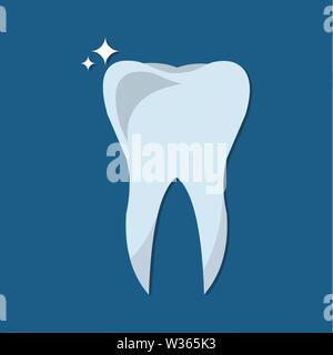 teeth vector symbol illustration Stock Vector