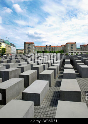 Holocaust Memorial, Memorial to the Murdered Jews of Europe, Berlin, Germany, Europe
