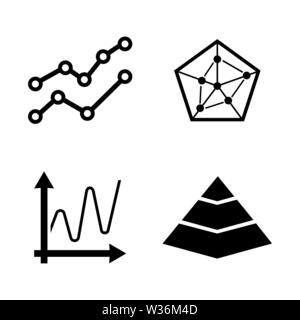 Simple set of diagram and graphs related vector icon Stock Vector Image ...