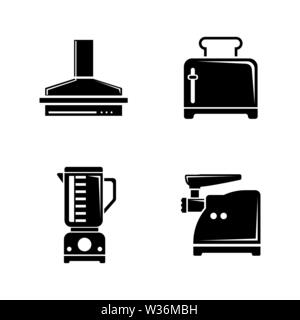 Kitchen Tools, Kitchenware. Simple Related Vector Icons Set for Video, Mobile Apps, Web Sites, Print Projects and You Design. Kitchen Tools Kitchenwar Stock Vector