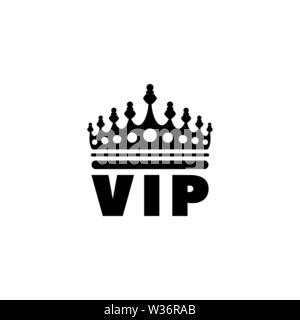 Vip shopping line black icon. Luxury lifestyle concept. Sign for web page,  mobile app, button, logo Stock Vector Image & Art - Alamy