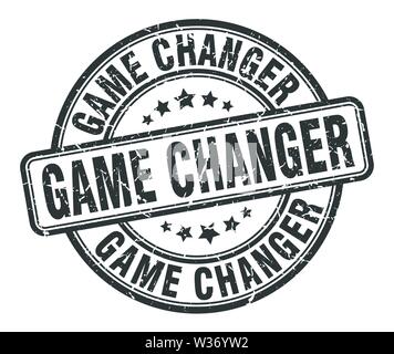 game changer stamp. game changer round grunge sign. game changer Stock Vector