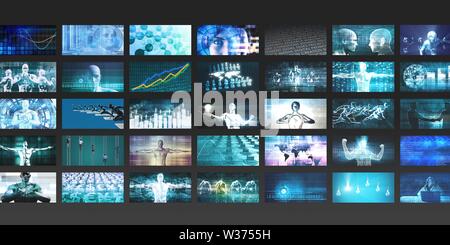 Disruptive Technologies and Technology Disruption as a Tech Concept Stock Photo